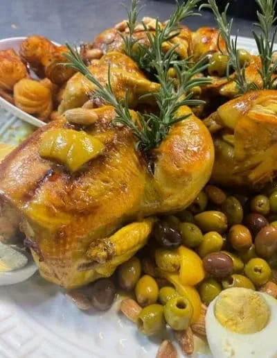 Poulet aux olives